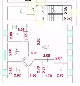 Сдается помещение свободного назначения, 75 м²