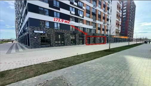 Сдается помещение свободного назначения, 174 м²