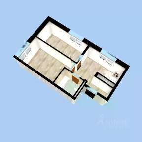 Продается 2-комн. квартира, 38,87 м²