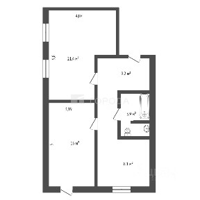 Продается 2-комн. квартира, 58 м²