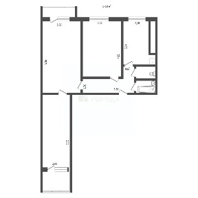 Продается 3-комн. квартира, 60 м²