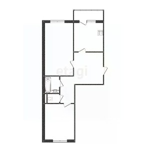Продается 2-комн. квартира, 52,9 м²