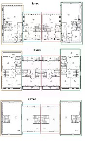 Продается 3-этажный таунхаус, 150 м²