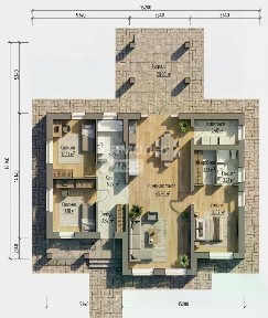 Продается 1-этажный дом, 136,8 м²