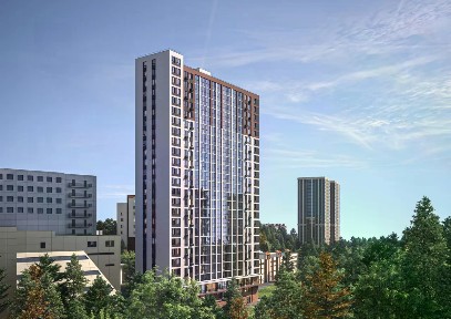 Продается апартаменты-студия, 46,4 м²