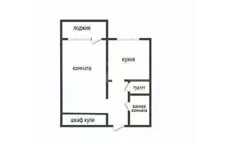 Продается 1-комн. квартира, 33,1 м²