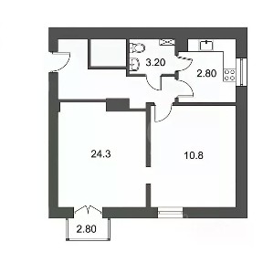 Продается 2-комн. квартира, 52 м²