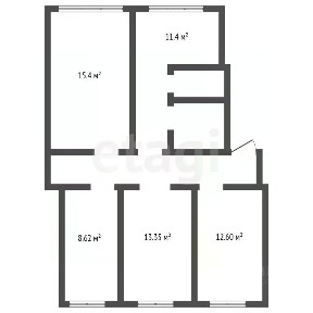 Продается 4-комн. квартира, 72,4 м²
