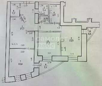 Продается 3-комн. квартира, 85,5 м²