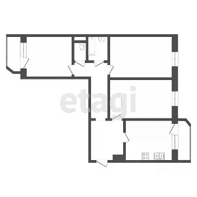 Продается 3-комн. квартира, 90 м²