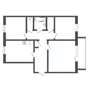 Продается 3-комн. квартира, 65 м²