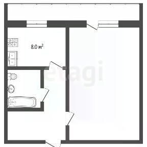Продается 1-комн. квартира, 36 м²