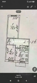 Продается 2-комн. квартира, 53,3 м²
