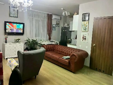 Продается студия, 36 м²