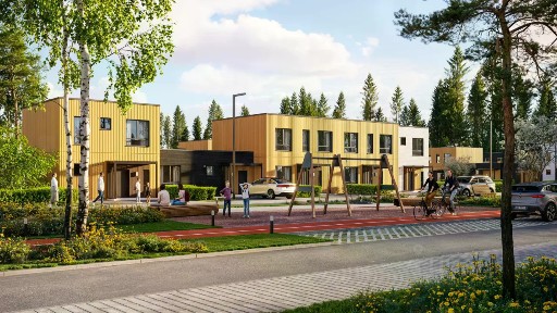 Продается 1-этажный таунхаус, 68,5 м²