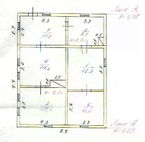 Продается 1-этажный дом, 73,3 м²