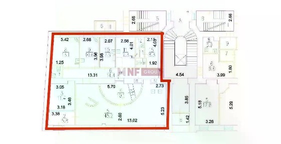 Продается торговая площадь, 151 м²
