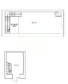 Продается торговая площадь, 58,4 м²