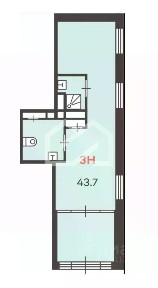Продается арендный бизнес, 43,7 м²
