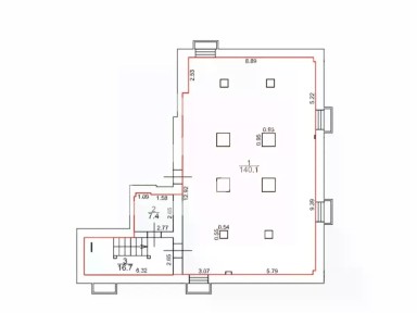 Продается помещение свободного назначения, 170,1 м²