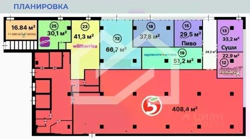 Продается арендный бизнес, 408 м²