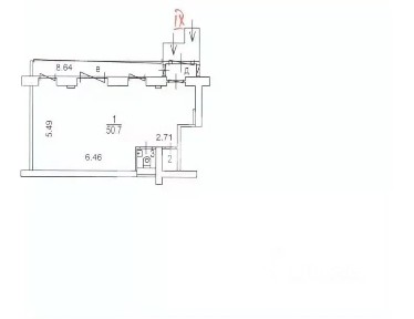 Продается арендный бизнес, 54 м²