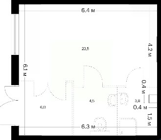Продается помещение свободного назначения, 37,6 м²