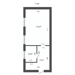 Продается 3-этажный дом, 75,6 м²