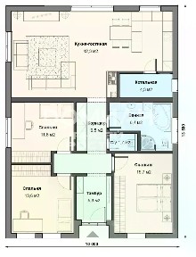Продается 1-этажный дом, 125 м²