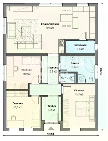 Продается 1-этажный дом, 120 м²
