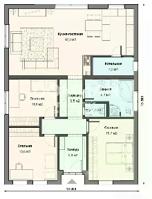 Продается 1-этажный дом, 130 м²