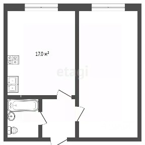 Продается 1-комн. квартира, 34 м²