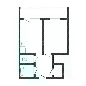 Продается 1-комн. квартира, 43,5 м²