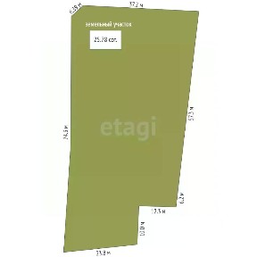 Продается участок, 25 сот.