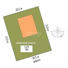 Продается 2-этажный дом, 121,4 м²