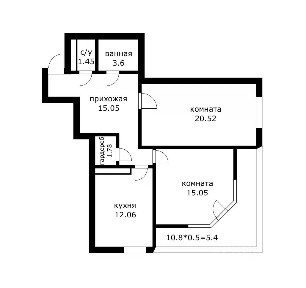 Продается 2-комн. квартира, 70 м²