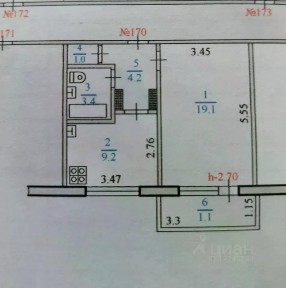 Продается 1-комн. квартира, 38 м²