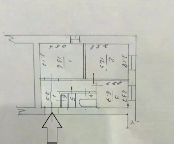 Продается 2-комн. квартира, 44,3 м²