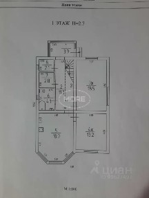 Продается 3-этажный дом, 187,6 м²