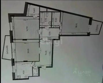 Продается 3-комн. квартира, 104,6 м²