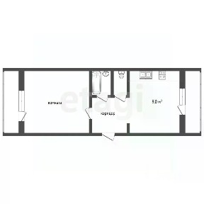 Продается 1-комн. квартира, 31,4 м²