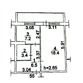 Продается 1-комн. квартира, 37 м²