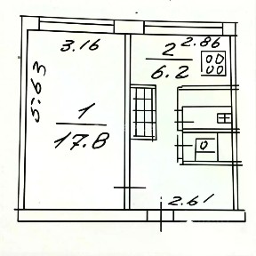 Продается 1-комн. квартира, 32,4 м²