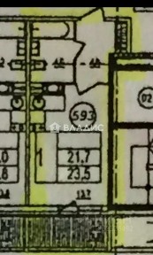 Продается апартаменты-студия, 23,5 м²