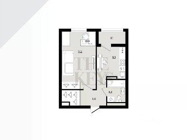 Продается 1-комн. квартира, 36,3 м²
