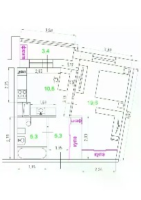 Продается 1-комн. квартира, 40 м²