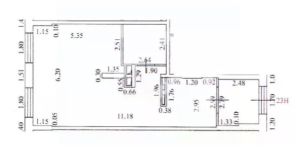 Сдается помещение свободного назначения, 63,4 м²