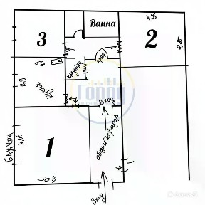 Продается 3-комн. квартира, 61,3 м²