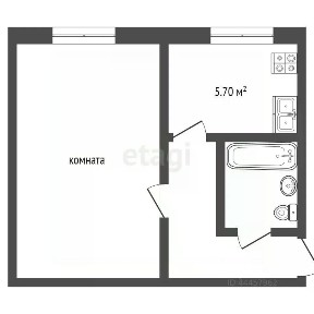 Продается 1-комн. квартира, 30,3 м²