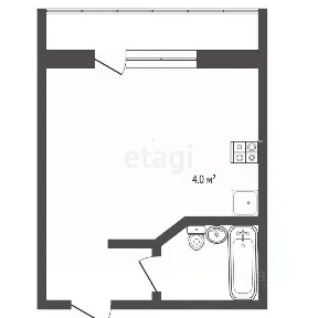 Продается студия, 29 м²